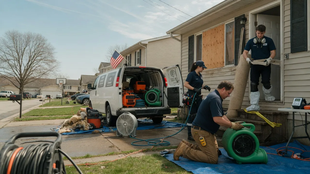 Water Damage Restoration in Darlington, IN near me